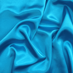 *Ткань Атлас-сатин, цвет Голубой (на отрез)  в Северске