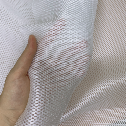 Сетка 3D трехслойная Air mesh 160 гр/м2, цвет Белый (на отрез)  в Северске