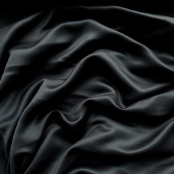 Светозатемняющая ткань для штор &quot;Блэкаут&quot; 95% (Blackout), цвет Черный (на отрез)  в Северске