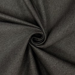 Ткань Рогожка (мебельная), цвет Тёмно-Серый (на отрез)  в Северске