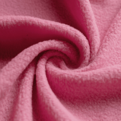 Флис Односторонний 130 гр/м2, цвет Розовый (на отрез)  в Северске