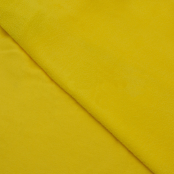 Флис Односторонний 180 гр/м2, Желтый (на отрез)  в Северске