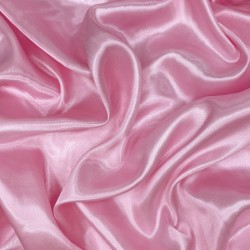 Ткань Атлас-сатин, цвет Розовый (на отрез)  в Северске