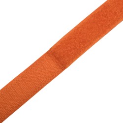 Контактная лента 25мм  Оранжевый (велькро-липучка, на отрез)  в Северске