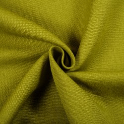 Ткань Рогожка (мебельная), цвет Зелёный (на отрез)  в Северске