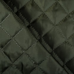 Стеганая подкладочная ткань с синтепоном (100гр/м2), цвет Хаки (на отрез)  в Северске