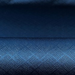 Ткань Блэкаут для штор светозатемняющая 100% &quot;Орнамент Синий&quot; (на отрез)  в Северске